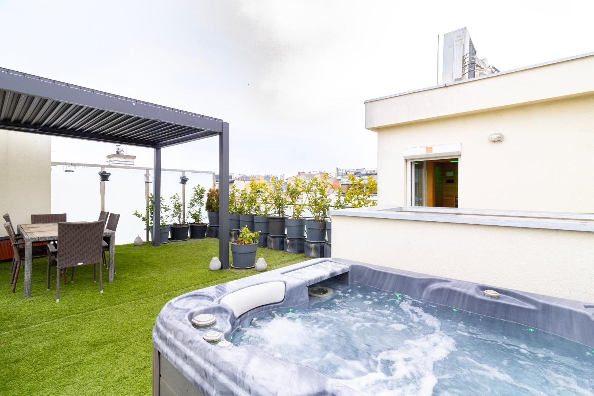 Jacuzzi Roofterrace Luxury Over The Opera Будапеща Екстериор снимка